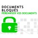 Documents bloqués