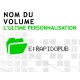 Nom du volume personnalisé clé USB publicitaire