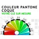 Coloris sur mesure coque - Pantone