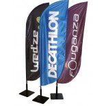 Voile publicitaire beach flag 230