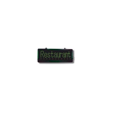 Enseigne LED « Restaurant »