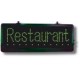 Enseigne LED « Restaurant »