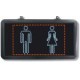 Enseigne LED Toilette