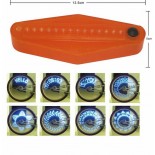 Eclairage LED TEXTE roue de vélo