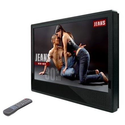 Ecran 19" avec Player réseau intégré
