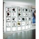 Etagère lumineuse salons et show-room