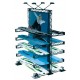 Porte produits sur mesure show-room salon