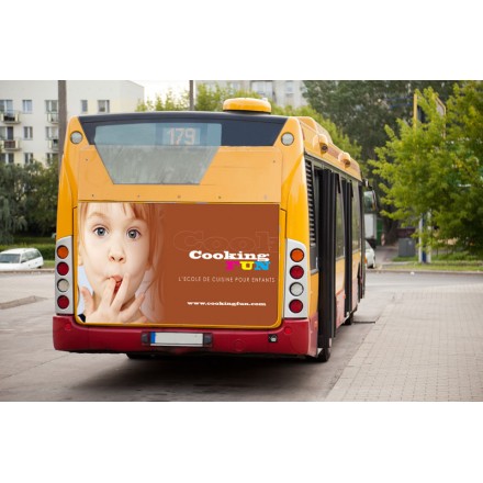 Affiches papier bus transports en commun