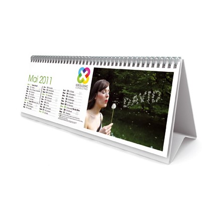 Calendrier de table (30 x 10,5 cm)
