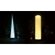 Cylindre lumineux gonflable 275 cm LED changeur de couleurs